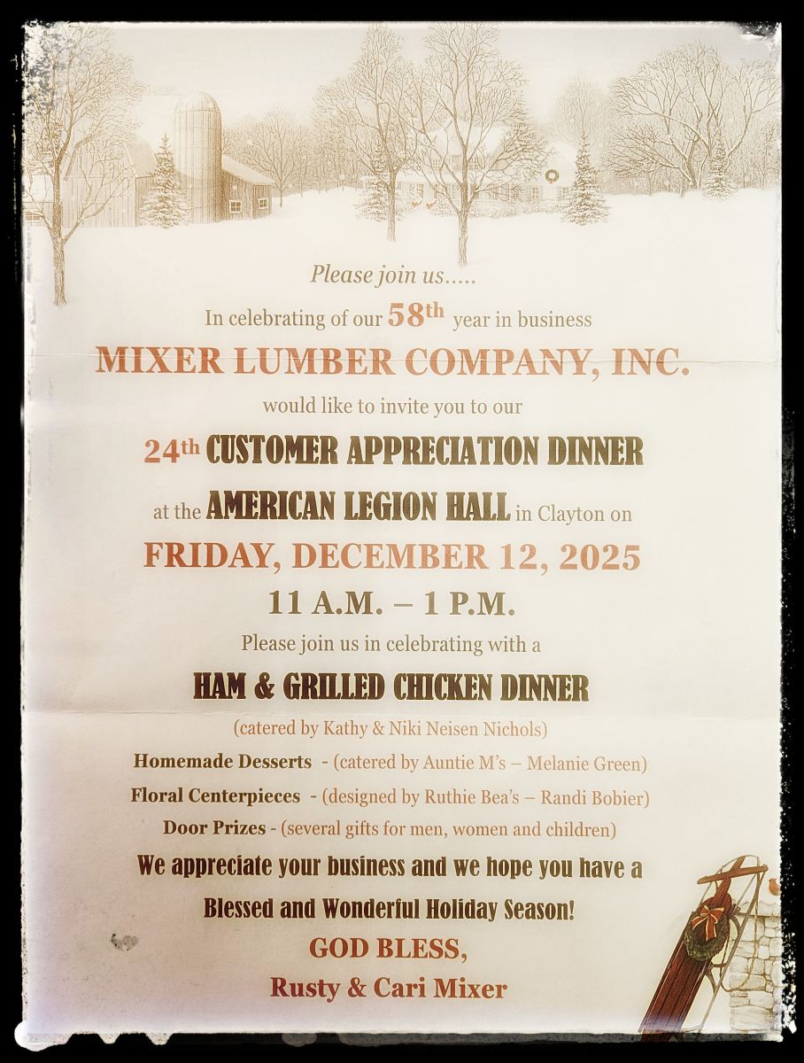 Mixer Lumber Event